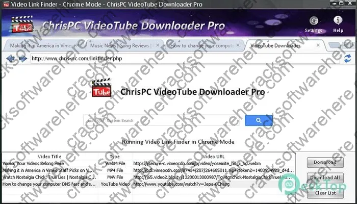 Chrispc Videotube Downloader Pro Crack 14.23.1124 Full Free Activated